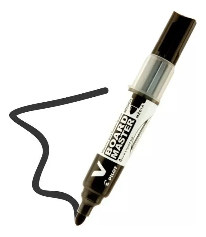 Recarga Para Pincel De Quadro Branco Lousa Cx12- Nao Mancha Preto