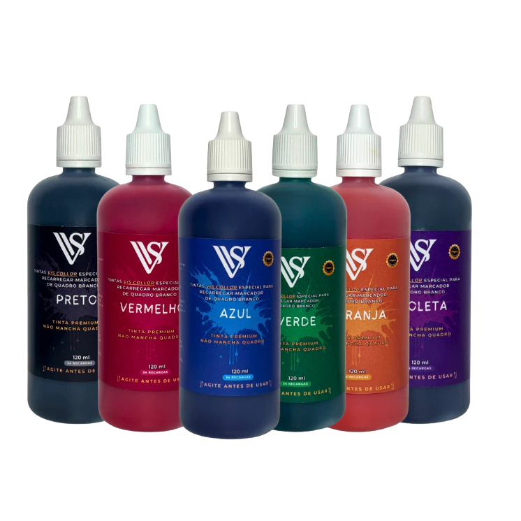 Tinta Especial Premium para Marcador de Quadro Branco Pincel Pilot Board Master 120ml