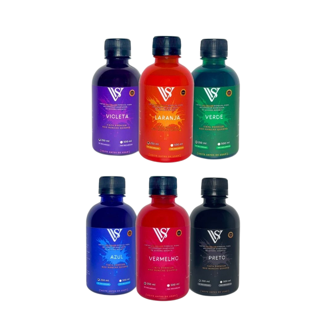 Tinta Para Pincel Marcador De Quadro Branco 250ml
