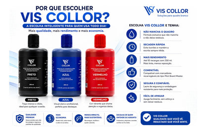 Tintas 500ml Para Pincel Quadro Branco Lousa Rende 100cargas