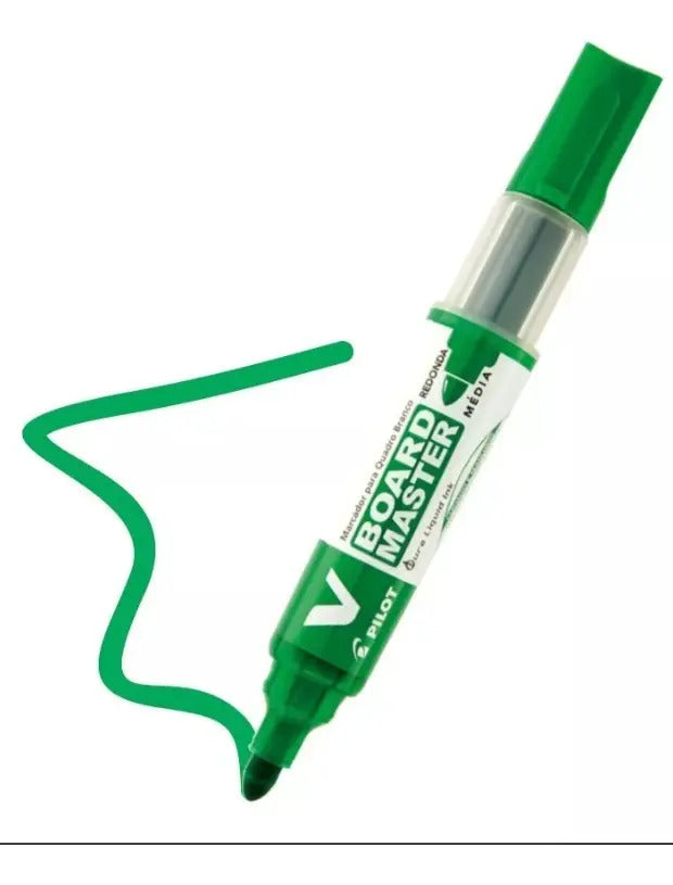 Recarga Para Pincel De Quadro Branco Lousa Cx12- Nao Mancha Verde