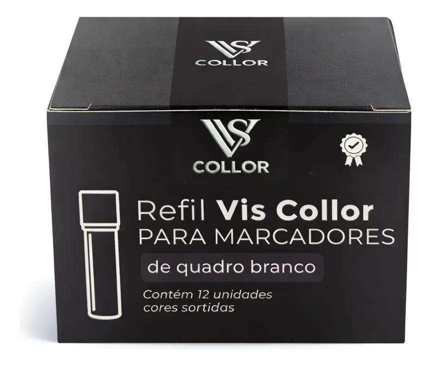 Cartucho Refil Para Pincel Marcador Quadro Branco+1 Pincel