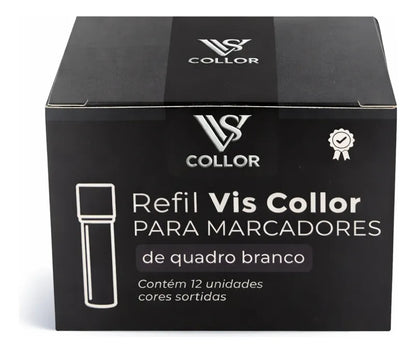 Cartucho Refil Para Pincel Marcador Quadro Branco+1 Pincel