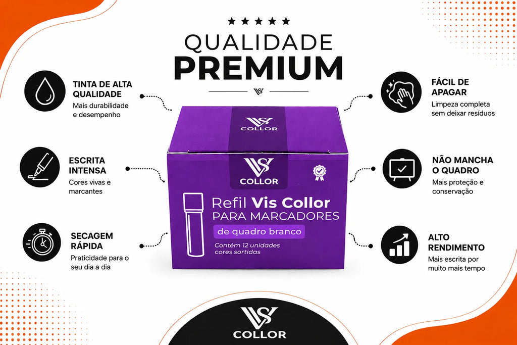 Recarga Para Pincel De Quadro Branco Pilot Kit Com 3 Caixas