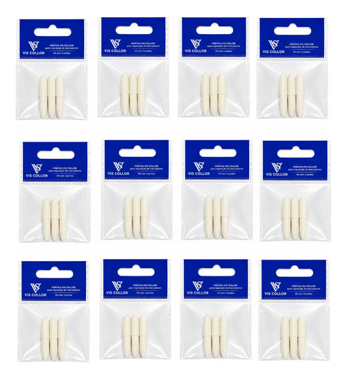 144 Pontas P/ Pincel Pilot Vis Collor De Quadro Branco Lousa 144 Pontas
