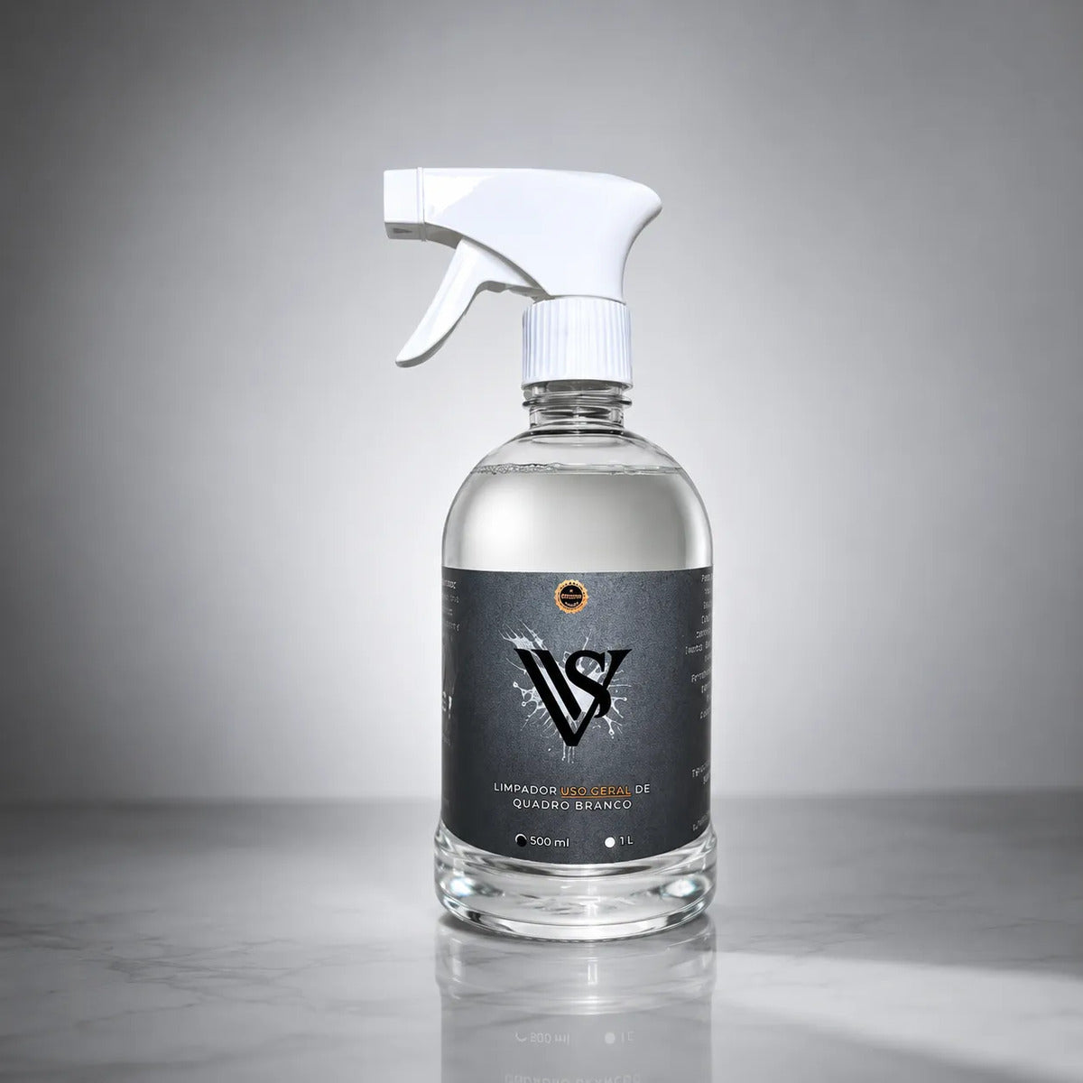 Limpador Quadro De Branco Lousa Tira Mancha 500ml 12uni Limpador