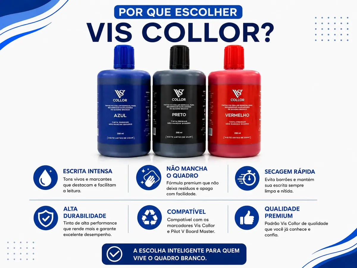 Tintas 500ml Para Pincel Quadro Branco Lousa Rende 100cargas