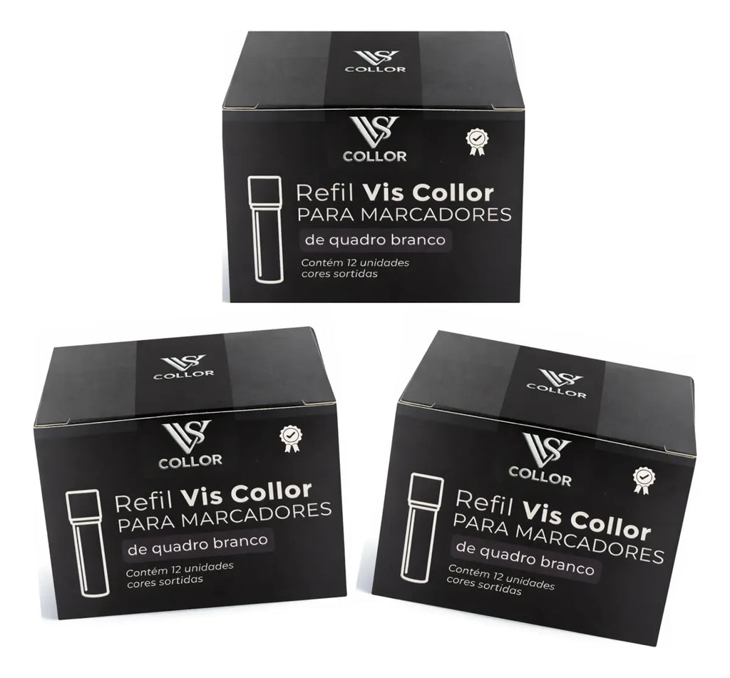 36 Recarga Tinta De Pincel De Quadro Branco Lousa +brinde