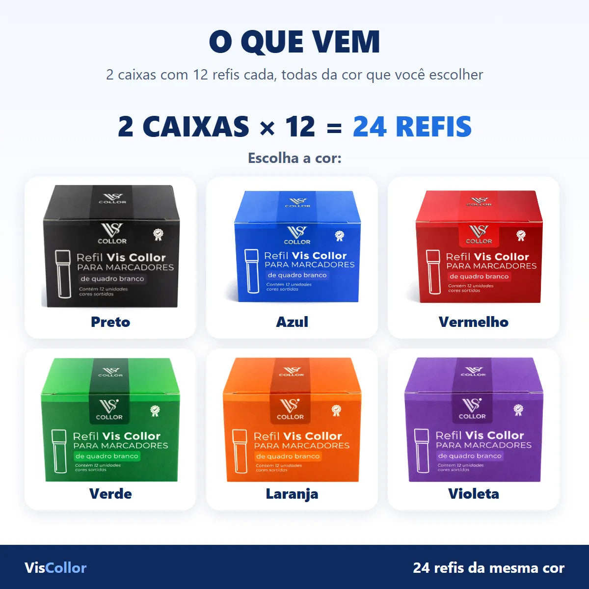 Refil Compatível Com Pincel Pilot Board Master Quadro Branco