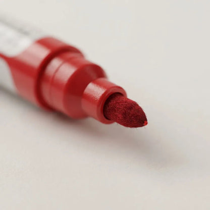 Marcador Canetão Para Quadro Branco Recarregavel  Kit 3 Vermelho