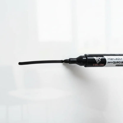 Pincel Canetão Marcador Para Quadro Branco- Não Mancha Preto