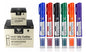 Combo 6 Pinceis Para Quadro Branco Recarregável + 18 Cargas Multicolorido