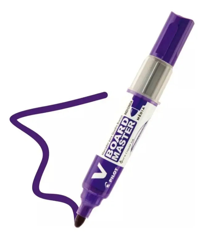 Recarga Para Pincel De Quadro Branco Lousa Cx12- Nao Mancha Violeta
