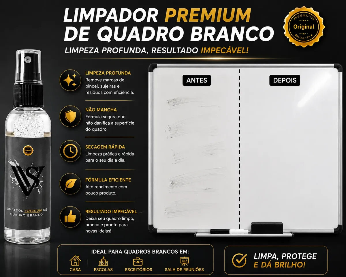 3 Pincel Marcador Quadro Branco Recarregável+pontas+limpador Preto-azul-vermelho