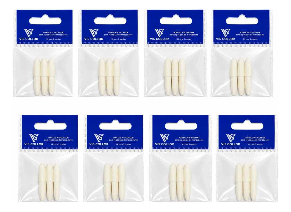 Pontas Reposiçao Para Marcador De Quadro Branco Pilot 24 Pontas