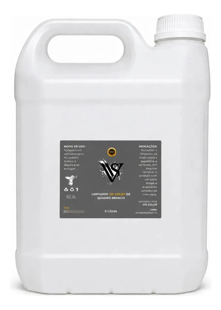 Limpador Especial P/ Quadro Branco Carinon 5litros + Brinde Transparente