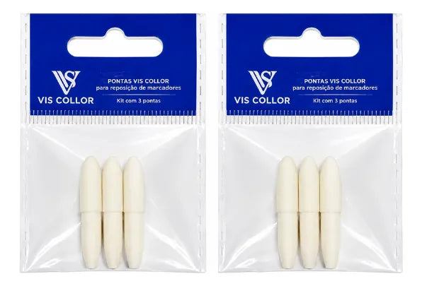 Pontas Reposiçao Para Marcador De Quadro Branco Pilot 6 Pontas