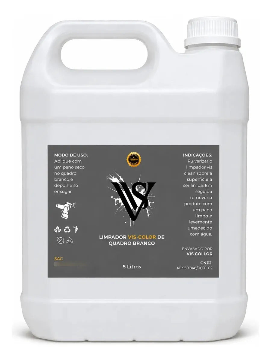 Limpador Especial P/ Quadro Branco Carinon 5litros + Brinde Transparente