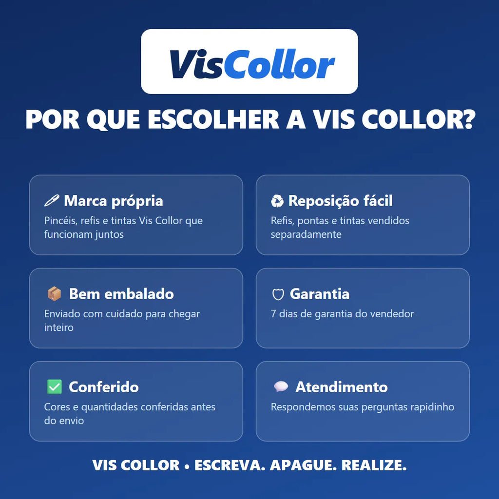 Kit 4 Pincel Quadro Branco + 4 Tintas 60ml Mesma Cor Recarga