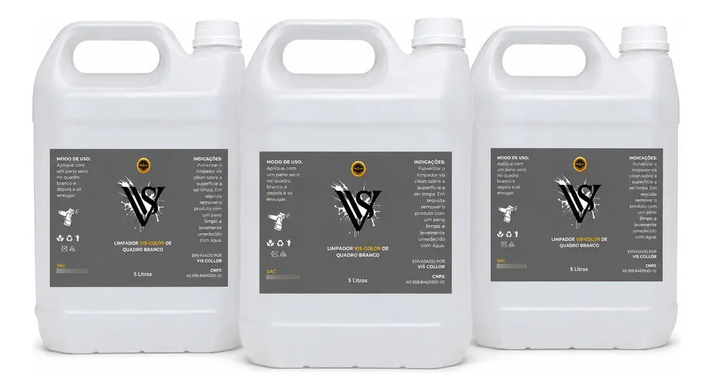 Limpador De Quadro De Escola Lousa Tira Mancha 15l + Brinde Limpador