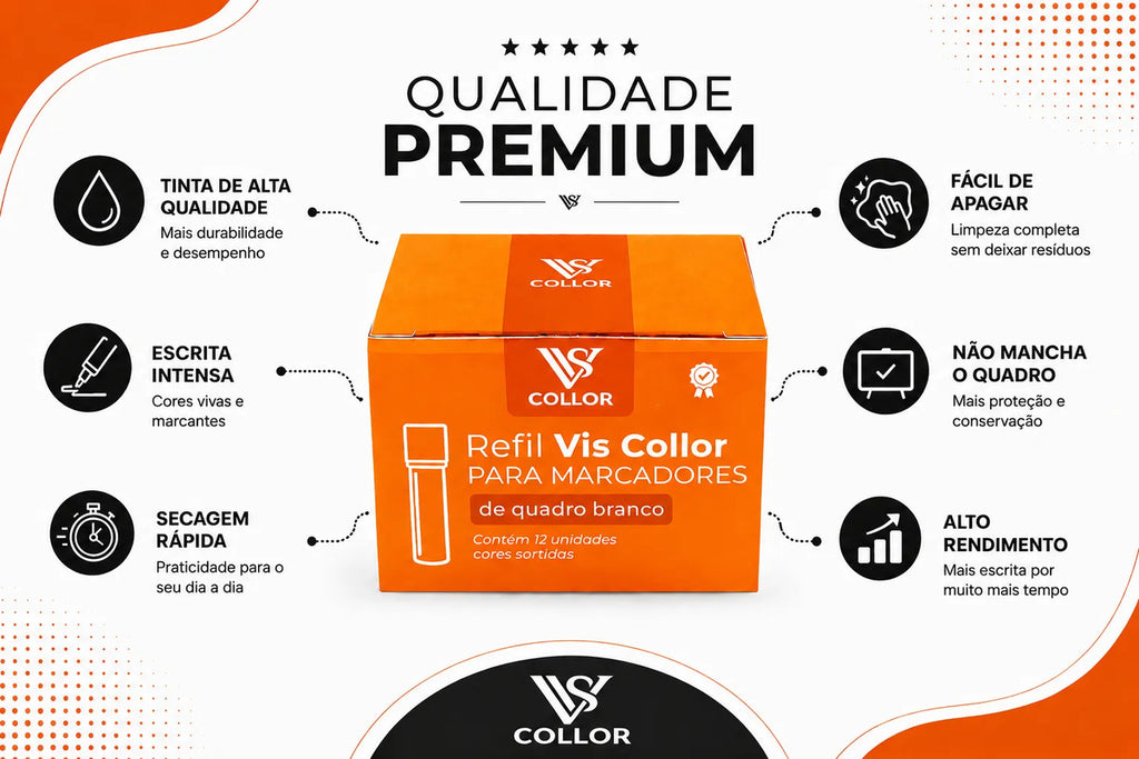 Recarga Para Pincel De Quadro Branco Pilot Kit Com 3 Caixas