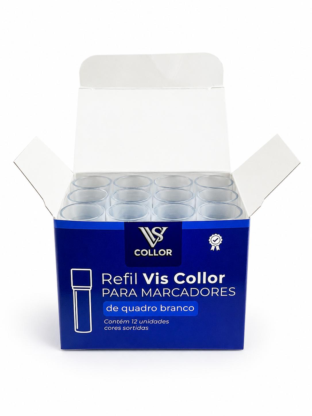 3 Caixas Com 12 Un Recarga Refil Para Pincel Marcador Board Master Quadro Branco -NÃO MANCHA